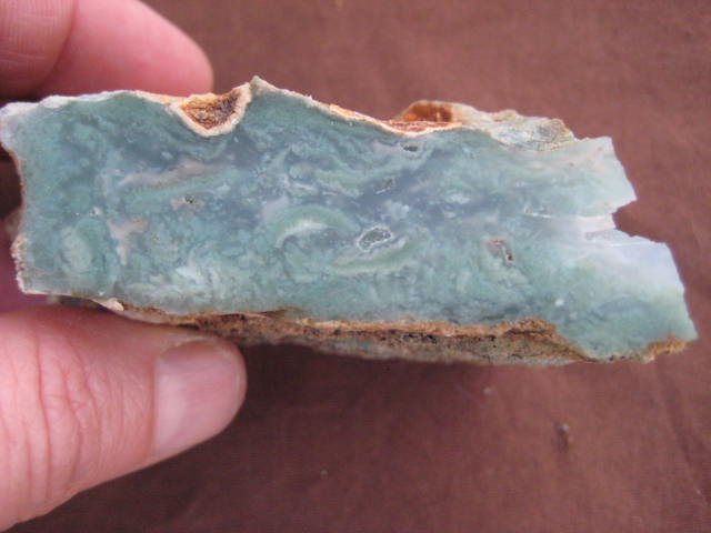 Green Chalcedony calmness and composure 2092